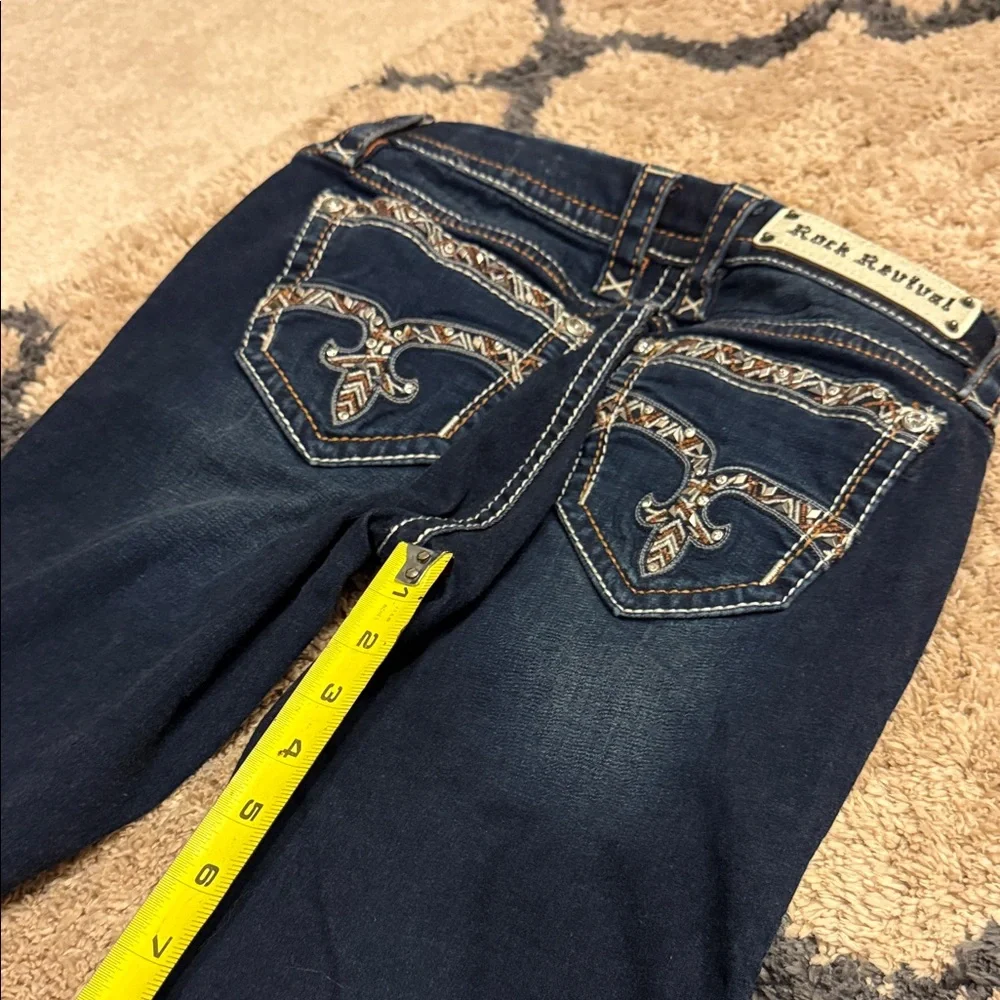 Rock Revival Women's Deep Indigo Boot Cut Jeans - Picture 5 of 6